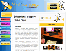 Tablet Screenshot of educationalsupport.com.au